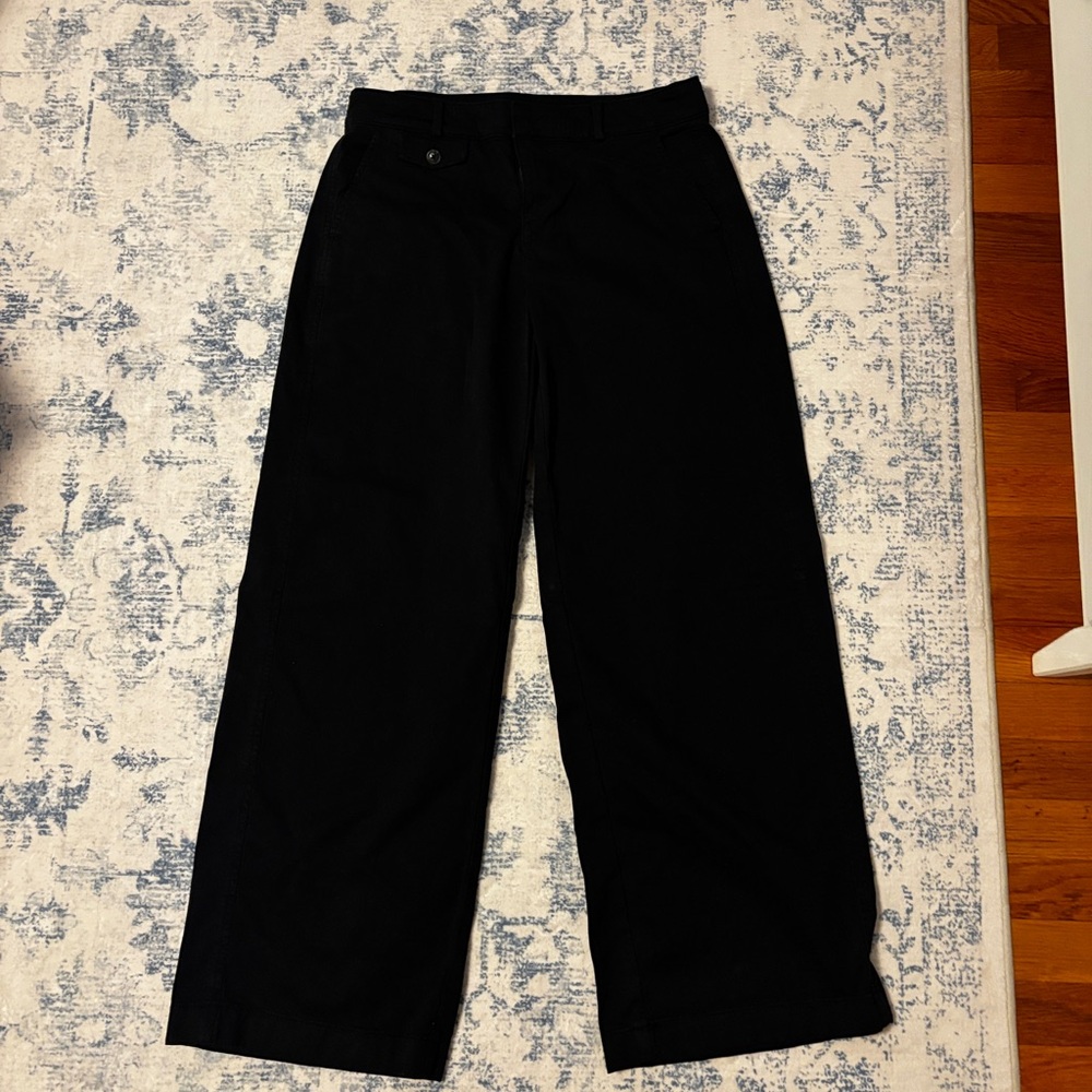 American Eagle Outfitters low rise wide leg black Pants